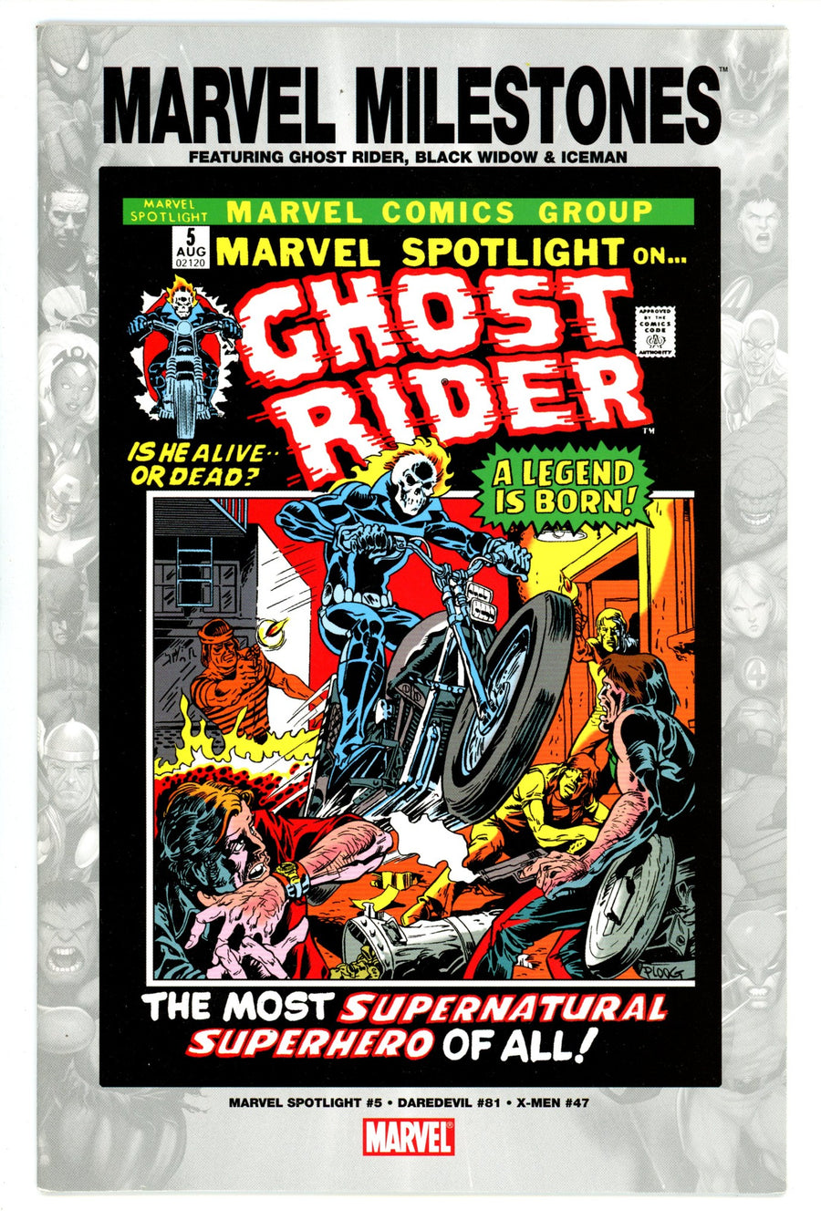 Marvel Milestones: Ghost Rider, Black Widow & Iceman [nn] VF- (7.5) (2005) 