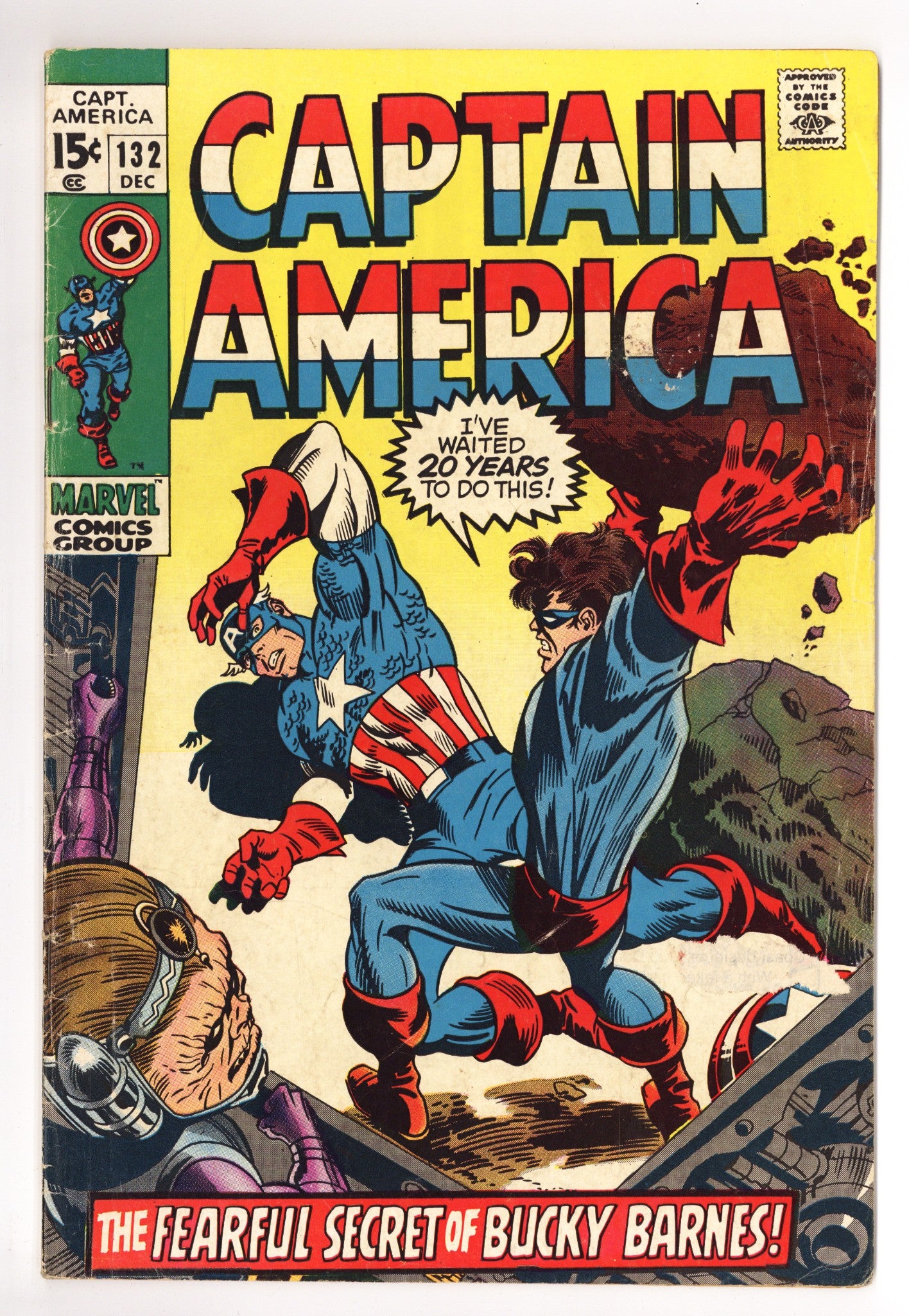 Captain America Vol 1 132 GD/VG (3.0) (1970) 