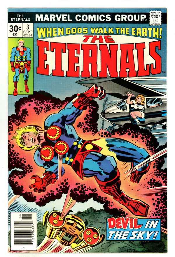 The Eternals Vol 1 3 VF (8.0) (1976)