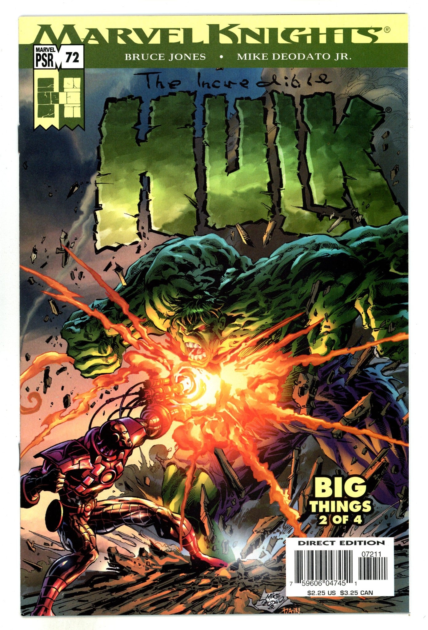 Incredible Hulk Vol 2 72 High Grade (2004) 