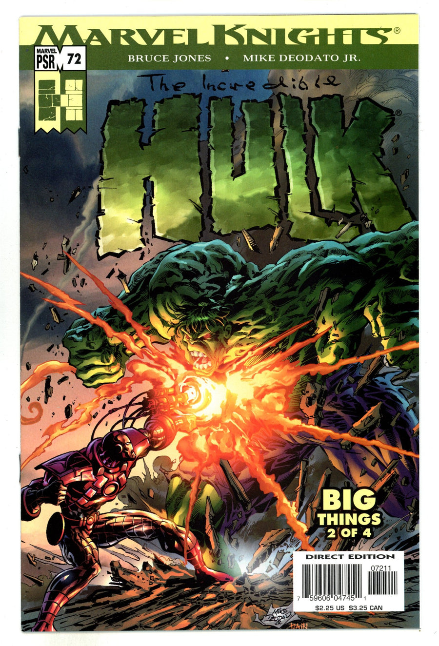 Incredible Hulk Vol 2 72 High Grade (2004) 