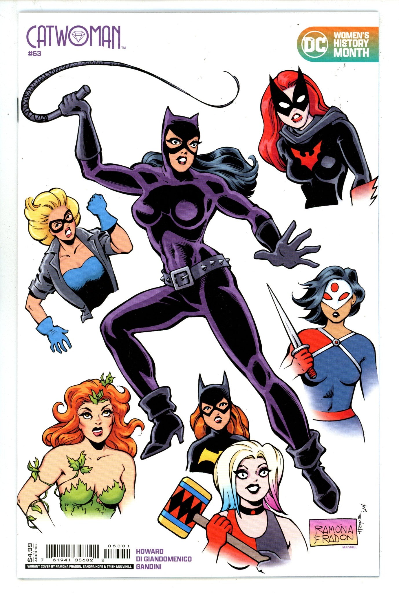 Catwoman Vol 5 63 Fradon Variant (2024)