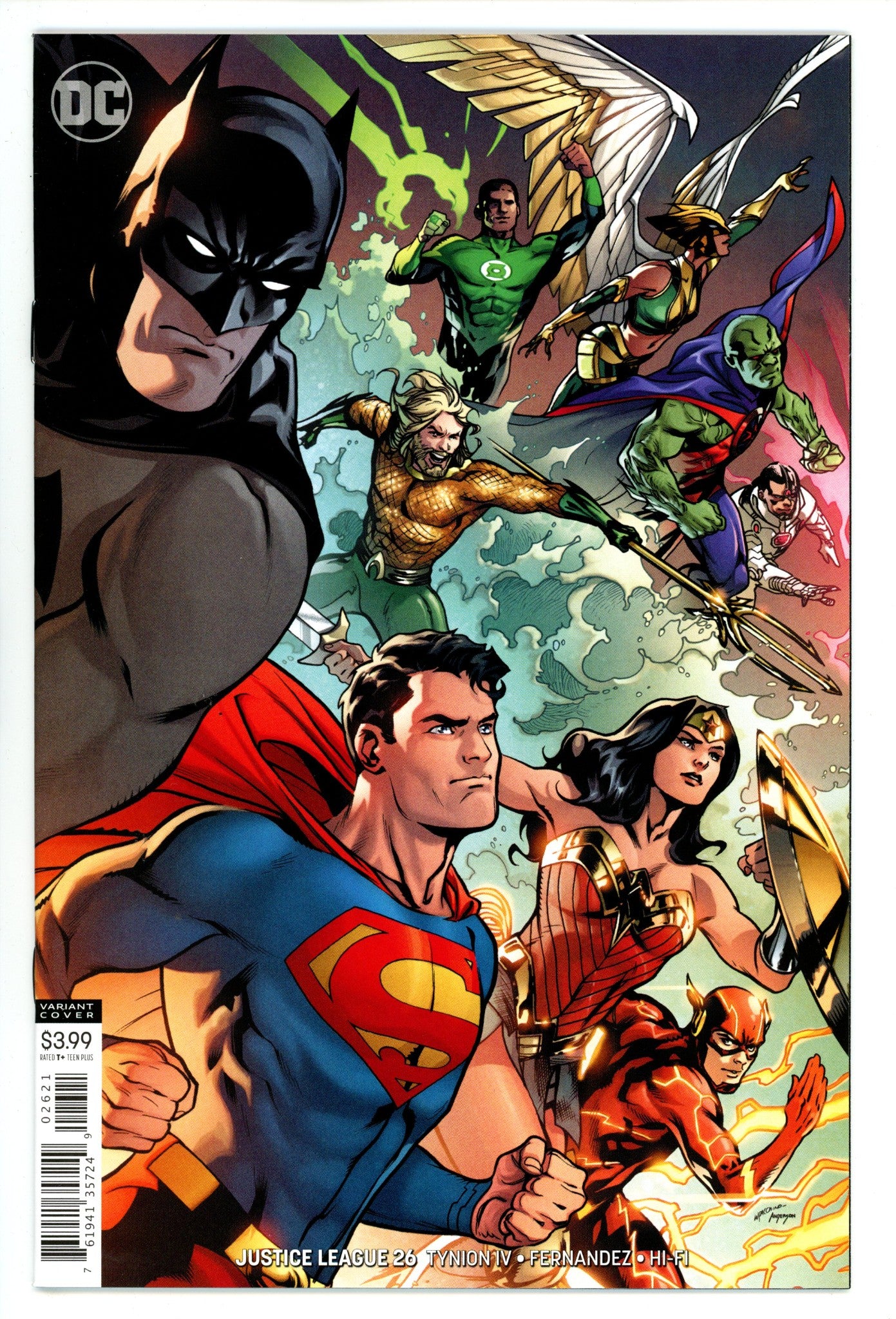 Justice League Vol 3 26 High Grade (2019) Lupacchino Variant 