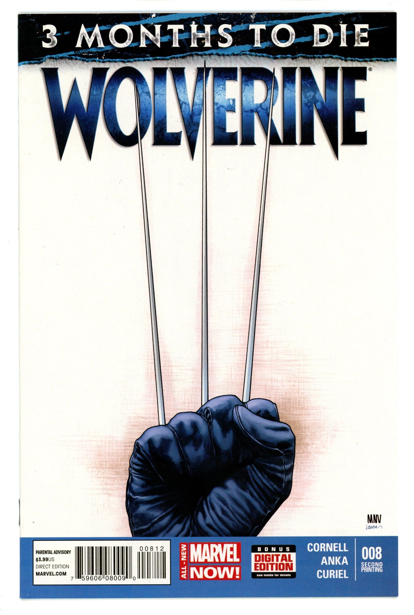 Wolverine Vol 6 8 High Grade (2014) 2nd Print 