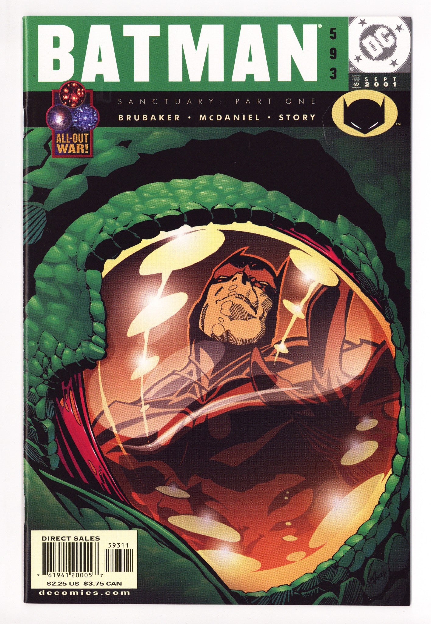 Batman Vol 1 593 High Grade (2001) 