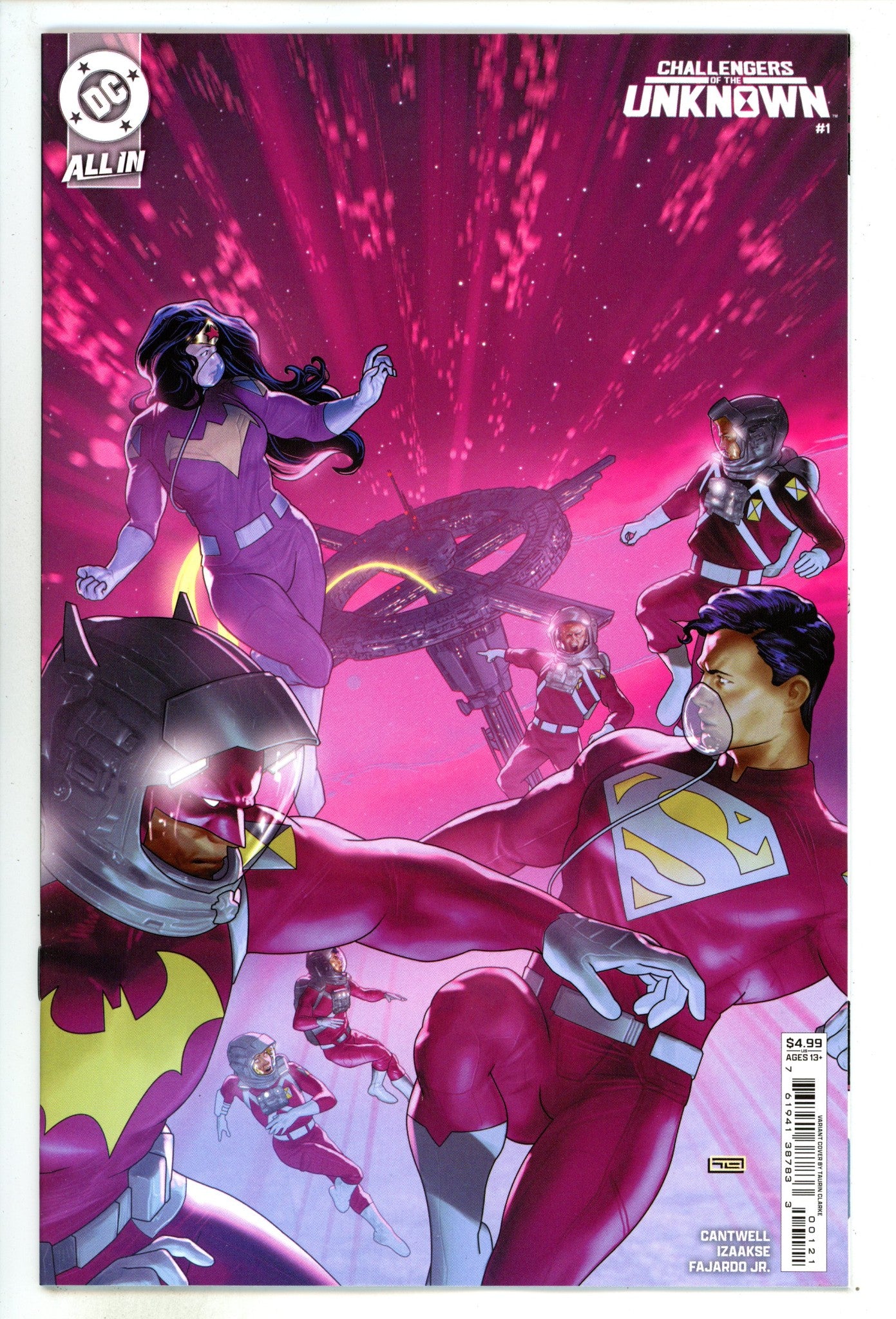 Challengers Of The Unknown Vol 5 1 Clarke Variant (2024)