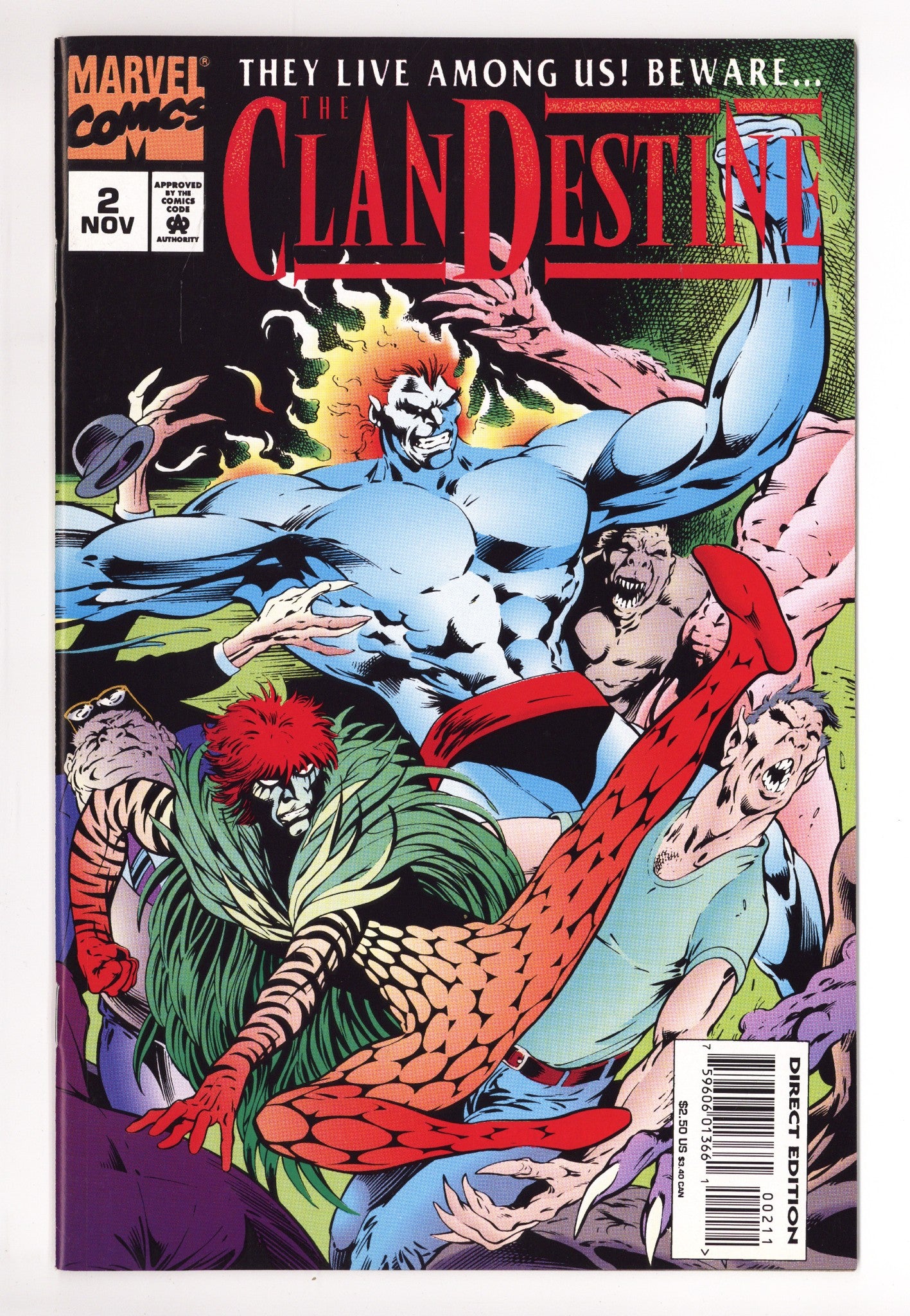 ClanDestine Vol 1 2 High Grade (1994) 
