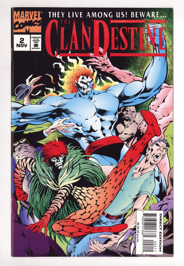 ClanDestine Vol 1 2 High Grade (1994)