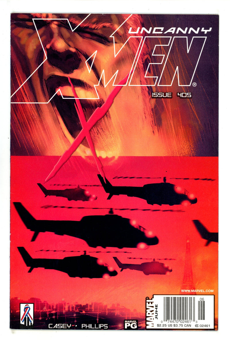 The Uncanny X-Men Vol 1 405 VF- (7.5) (2002) Newsstand 