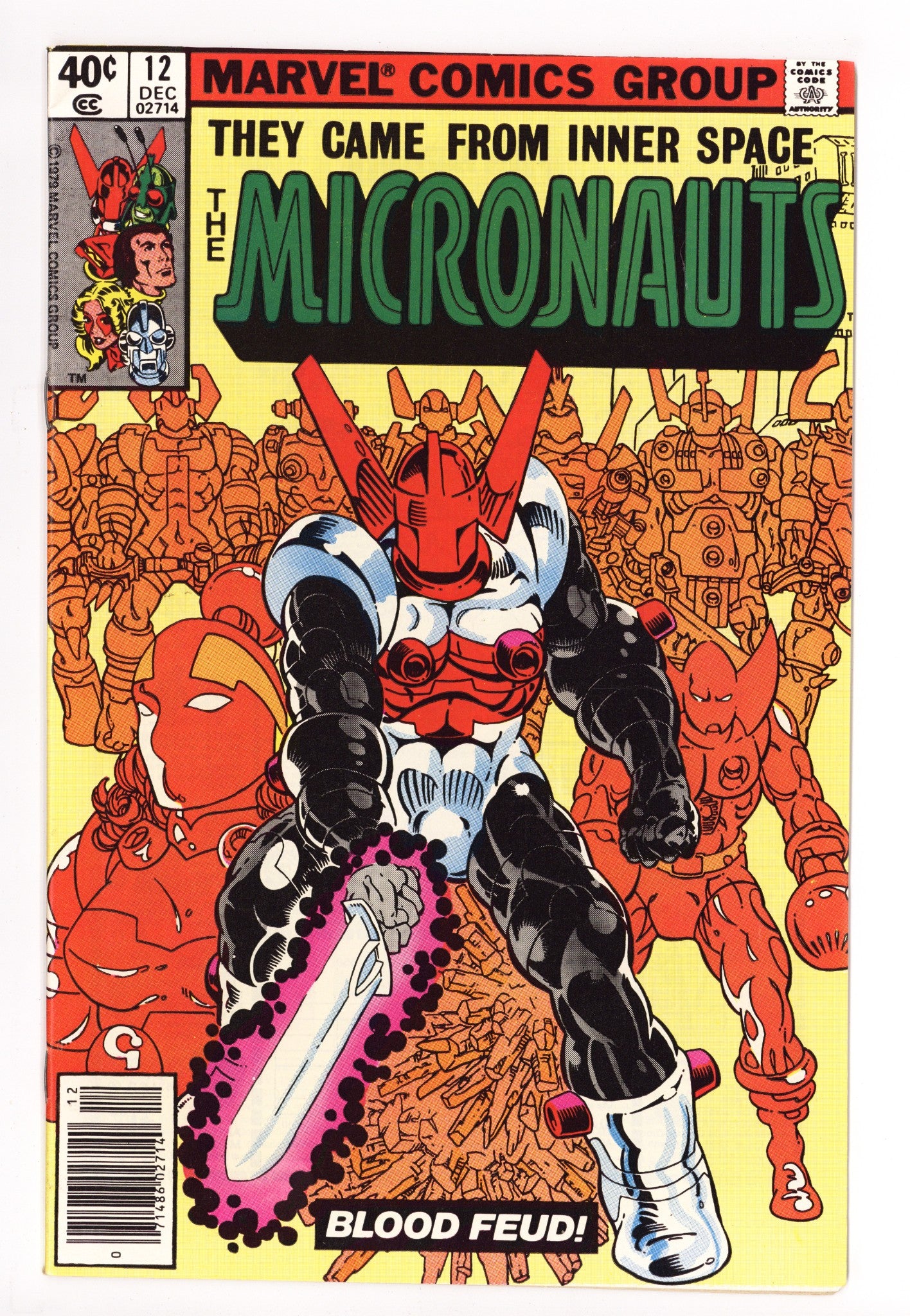 Micronauts Vol 1 12 Mid Grade (1979) Newsstand 