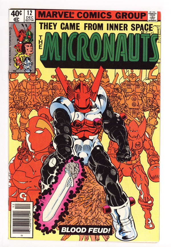 Micronauts Vol 1 12 Mid Grade (1979) Newsstand