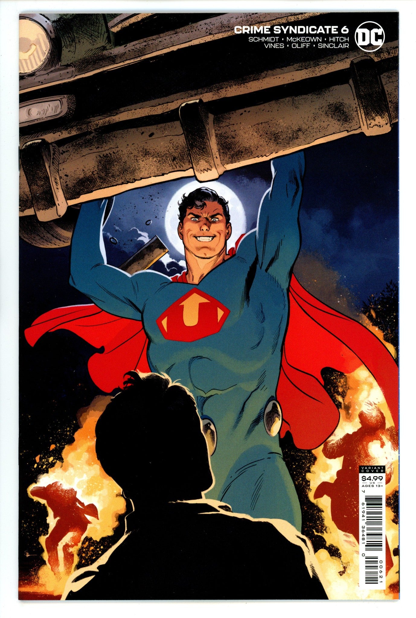 Crime Syndicate 6 High Grade (2021) Shaner Variant 