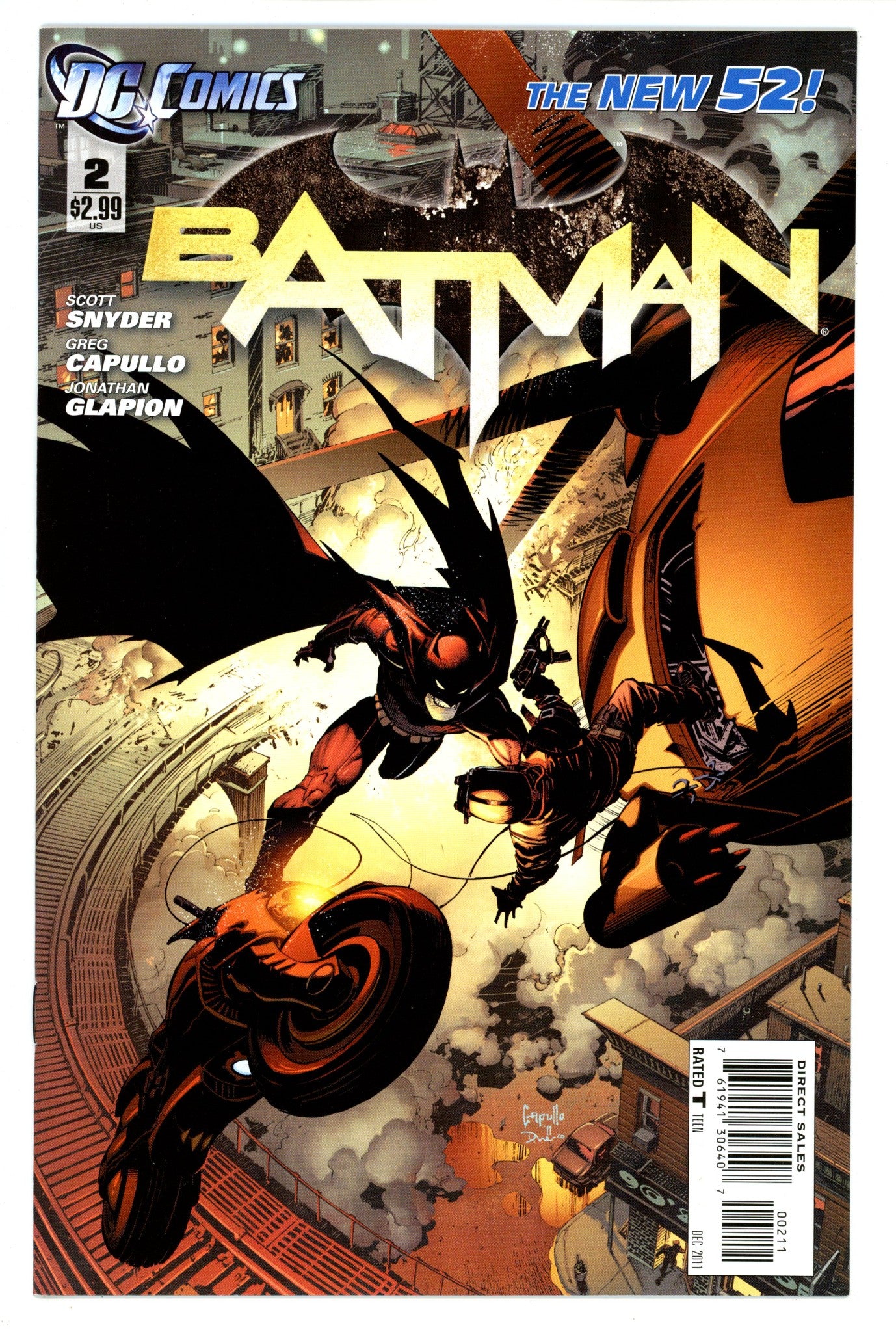 Batman Vol 2 2 NM- (9.2) (2011) 