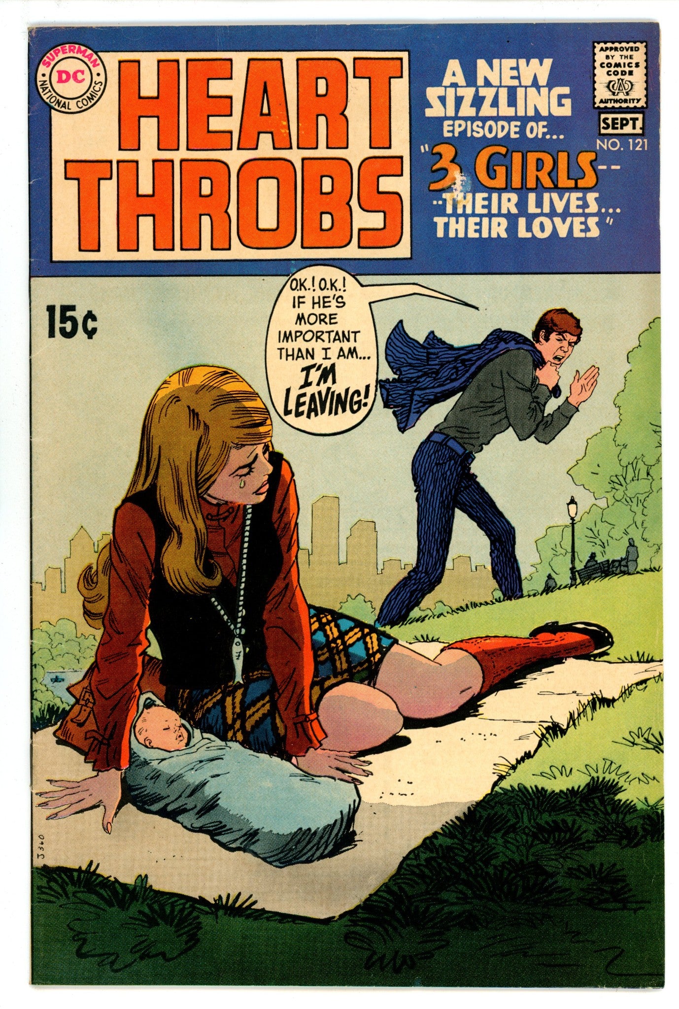 Heart Throbs 121 FN (6.0) (1969) 