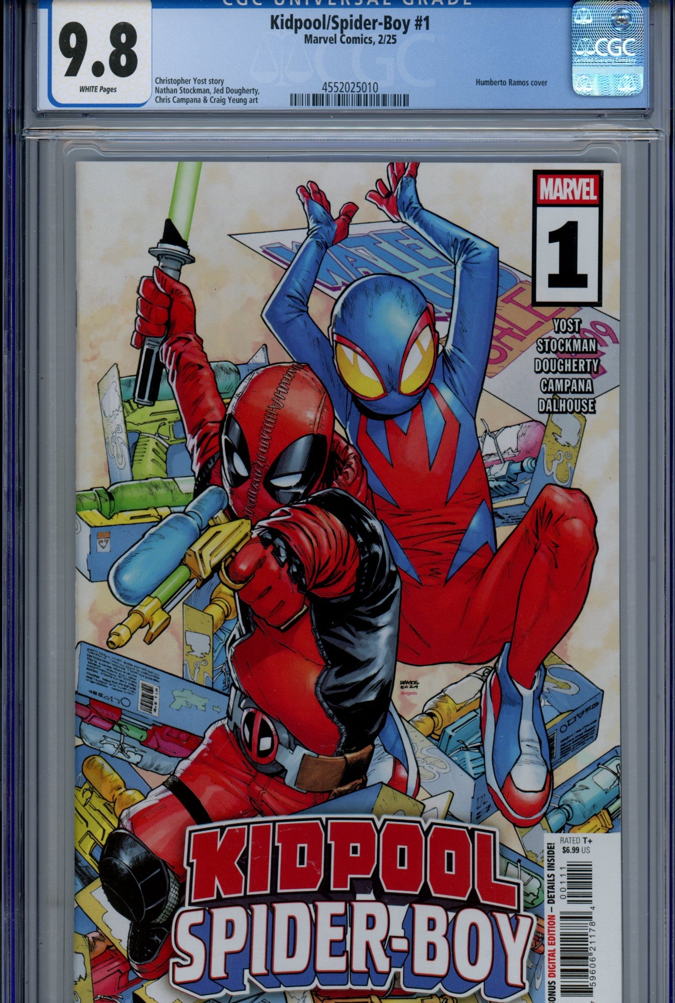 Kidpool/Spider-Boy 1 CGC 9.8 (NM/M) (2025) 