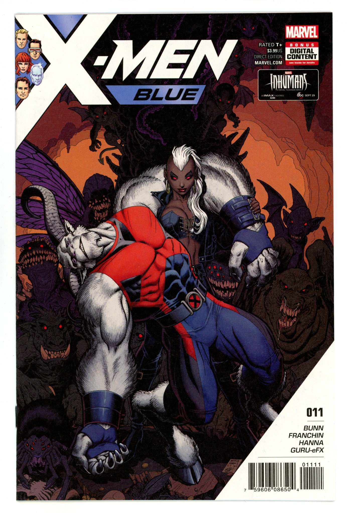 X-Men: Blue 11 High Grade (2017) 