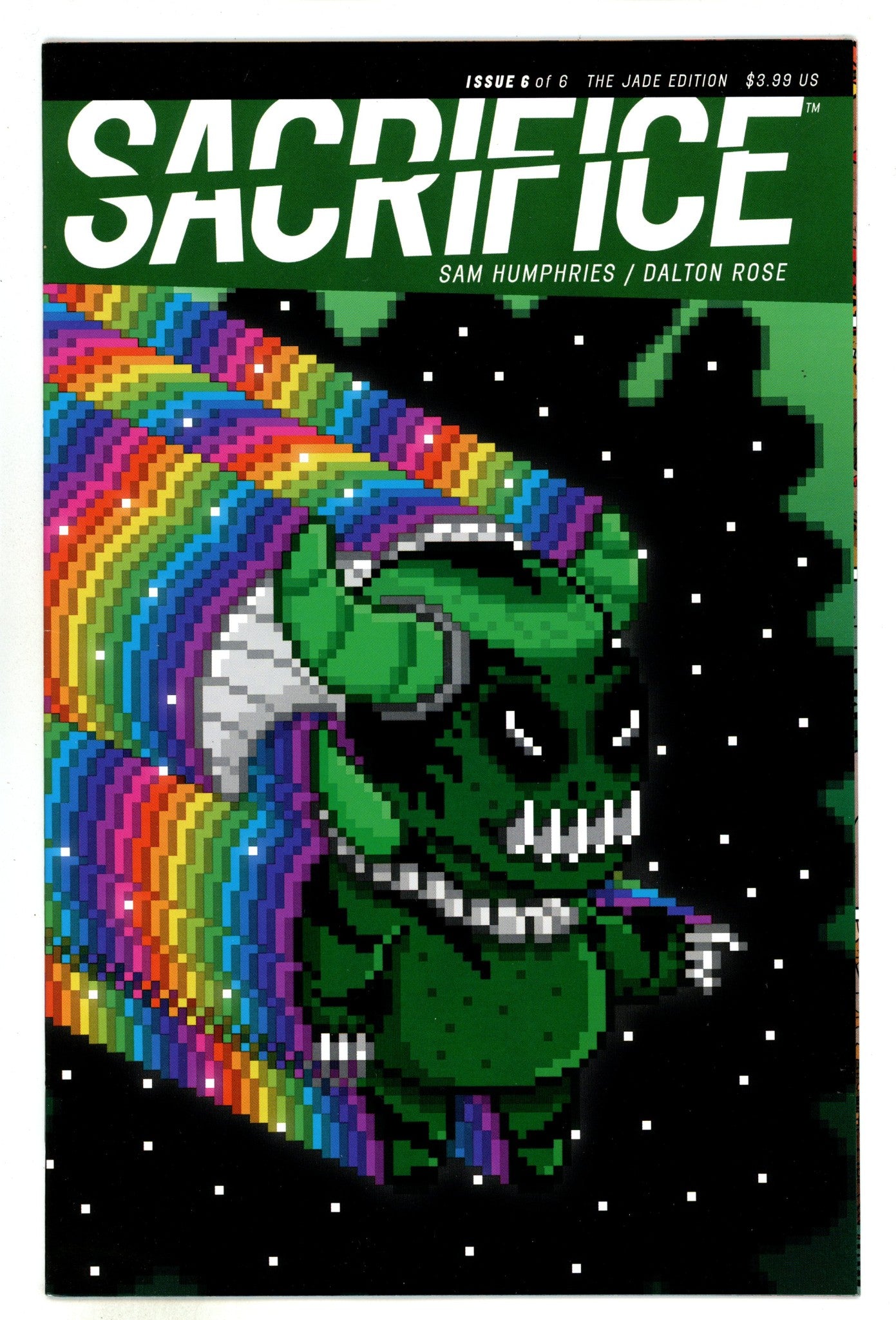 Sacrifice 6 High Grade (2013) Jade Variant 