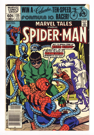 Marvel Tales Vol 2 135 Mid Grade (1982) Newsstand 