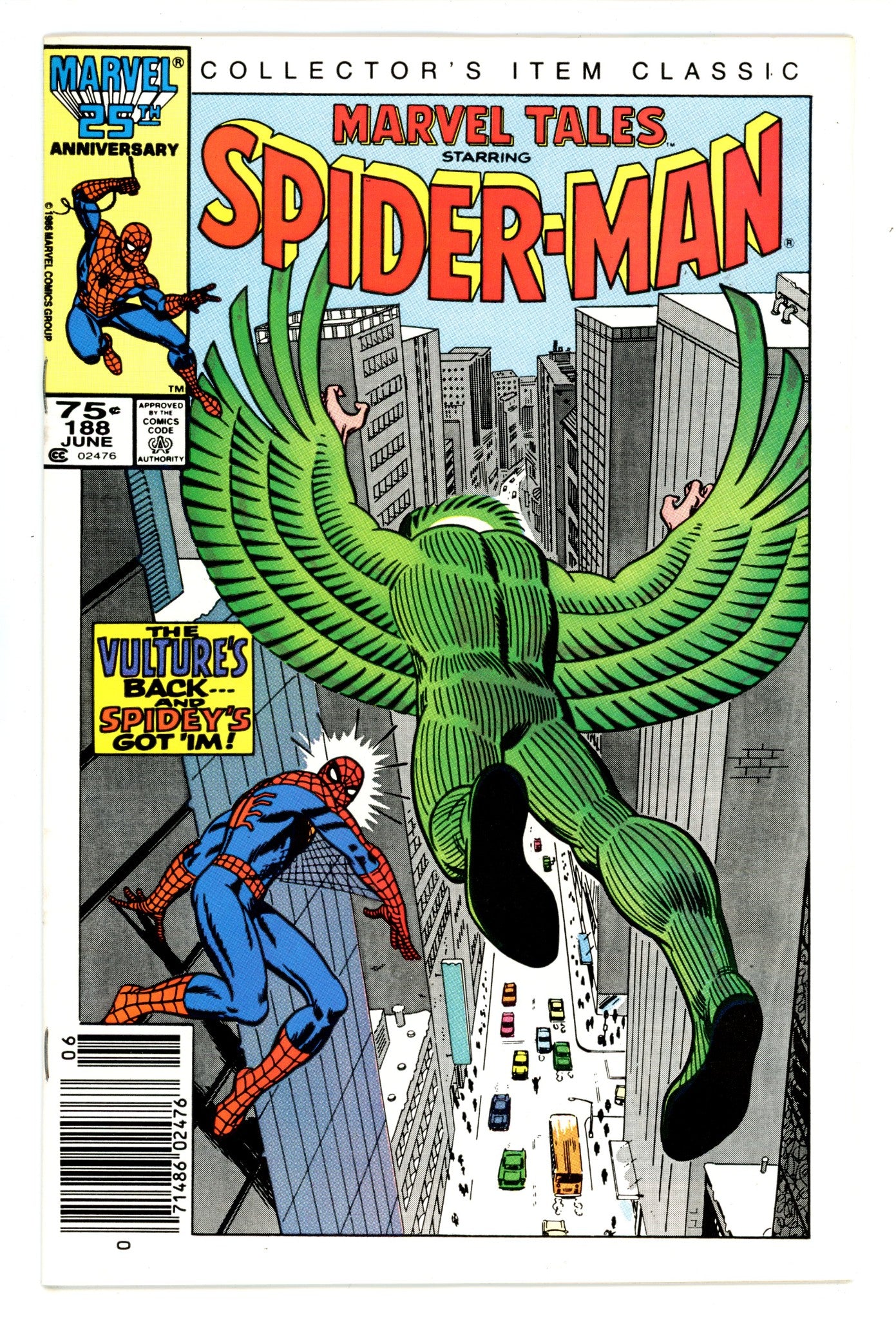 Marvel Tales Vol 2 188 High Grade (1986) Newsstand 