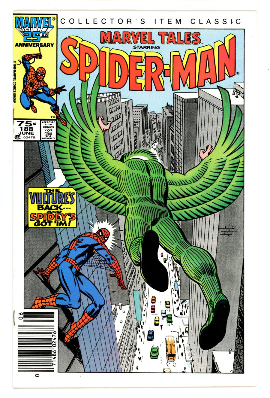 Marvel Tales Vol 2 188 High Grade (1986) Newsstand 