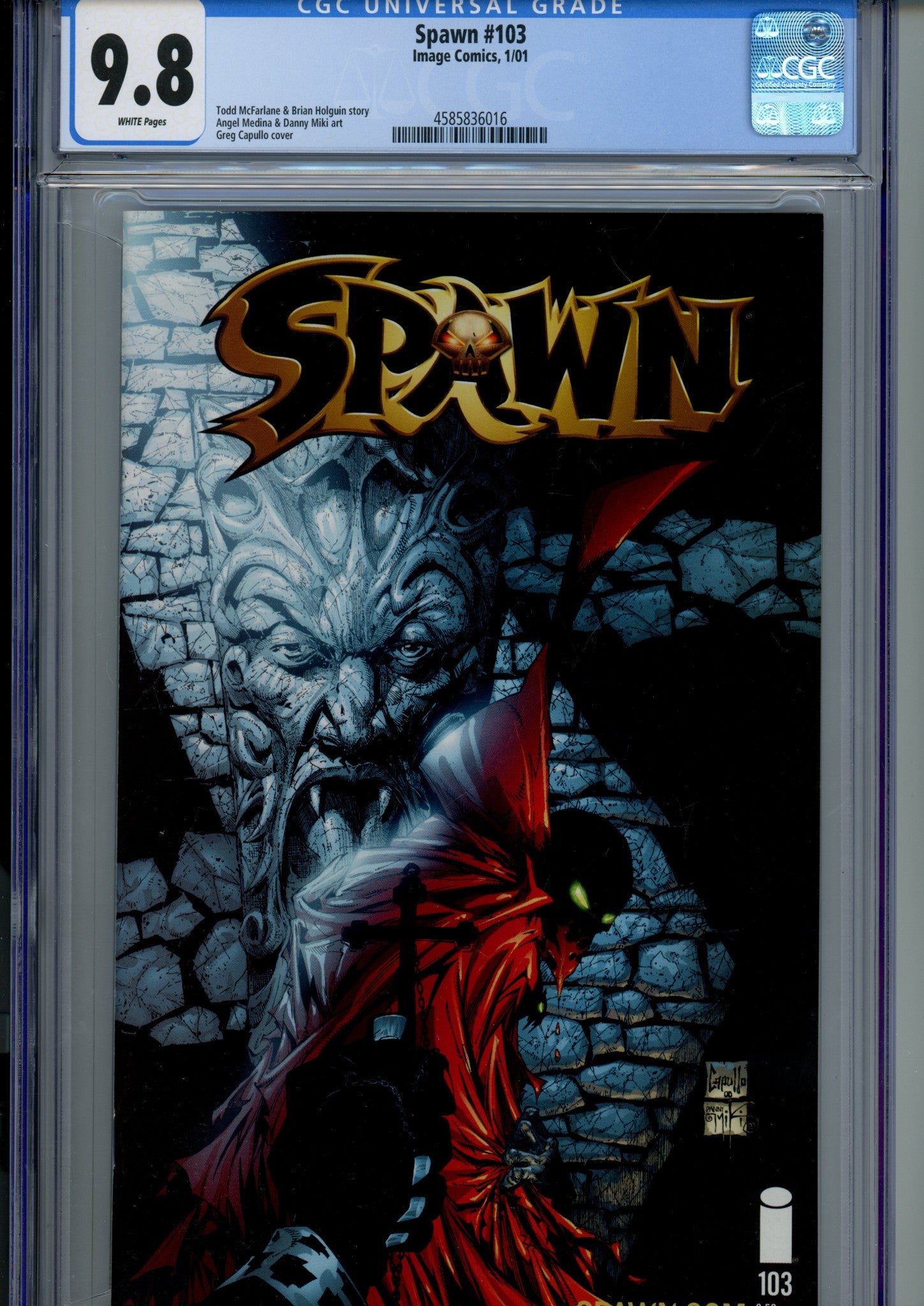 Spawn 103 CGC 9.8 (NM/M) (2001) 
