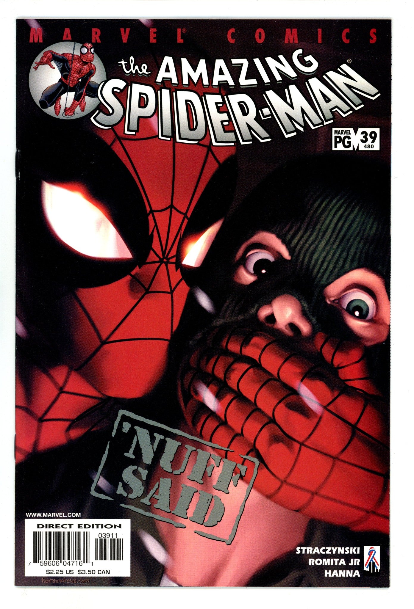 The Amazing Spider-Man Vol 2 39 (480) High Grade (2002) 