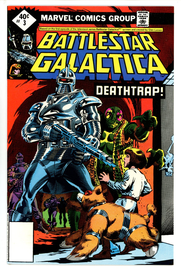 Battlestar Galactica 3 Whitman VF/NM (1979)
