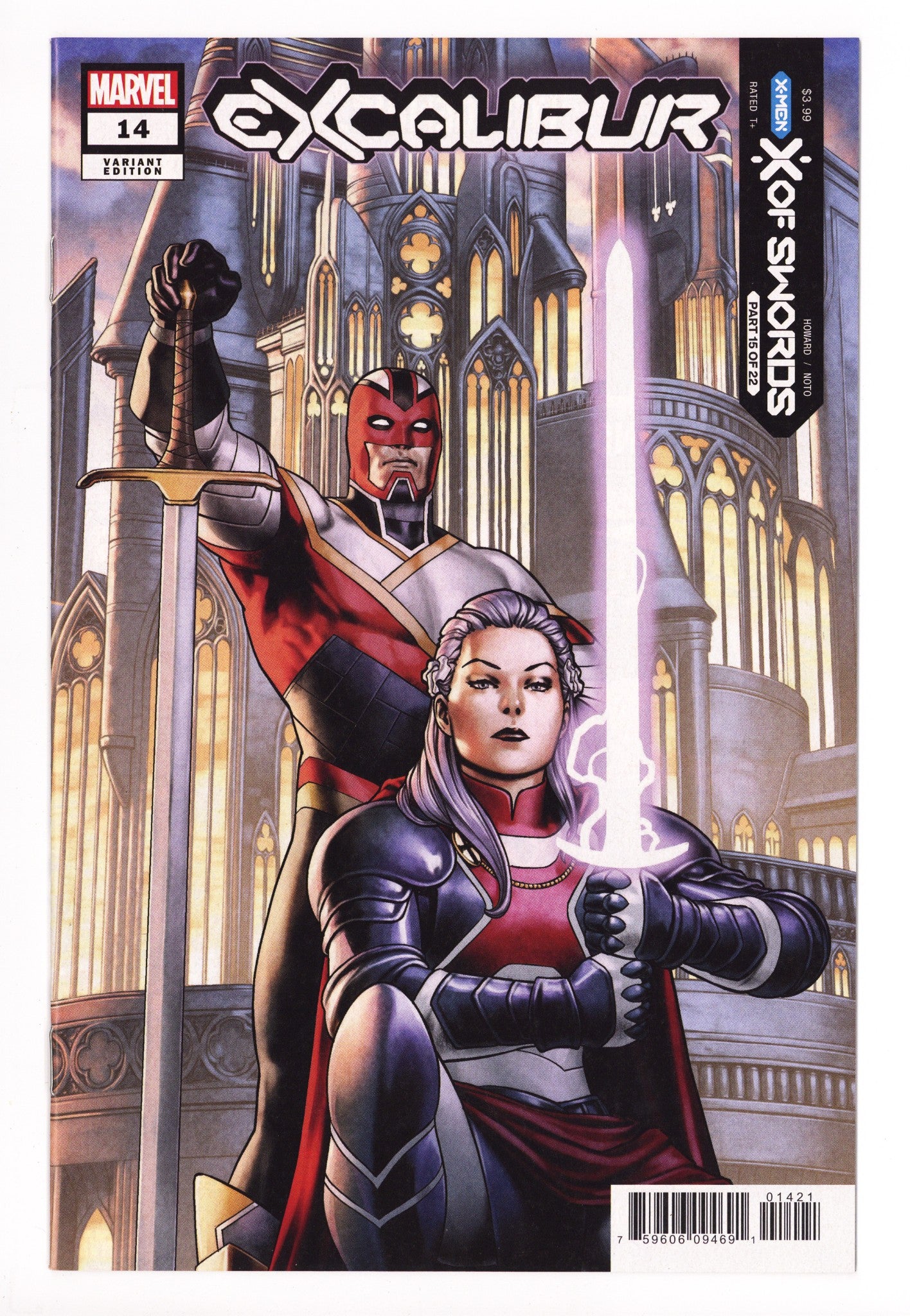 Excalibur Vol 4 14 High Grade (2021) Saiz Variant 