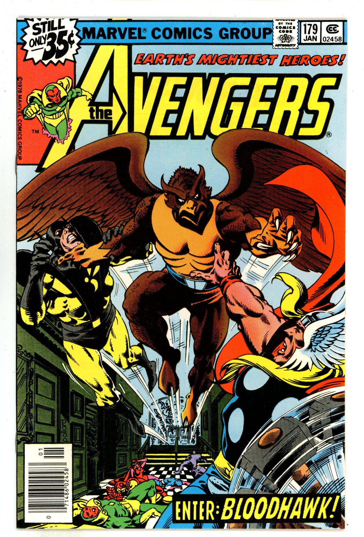 The Avengers Vol 1 179  VF+ (8.5)   (1979)        
