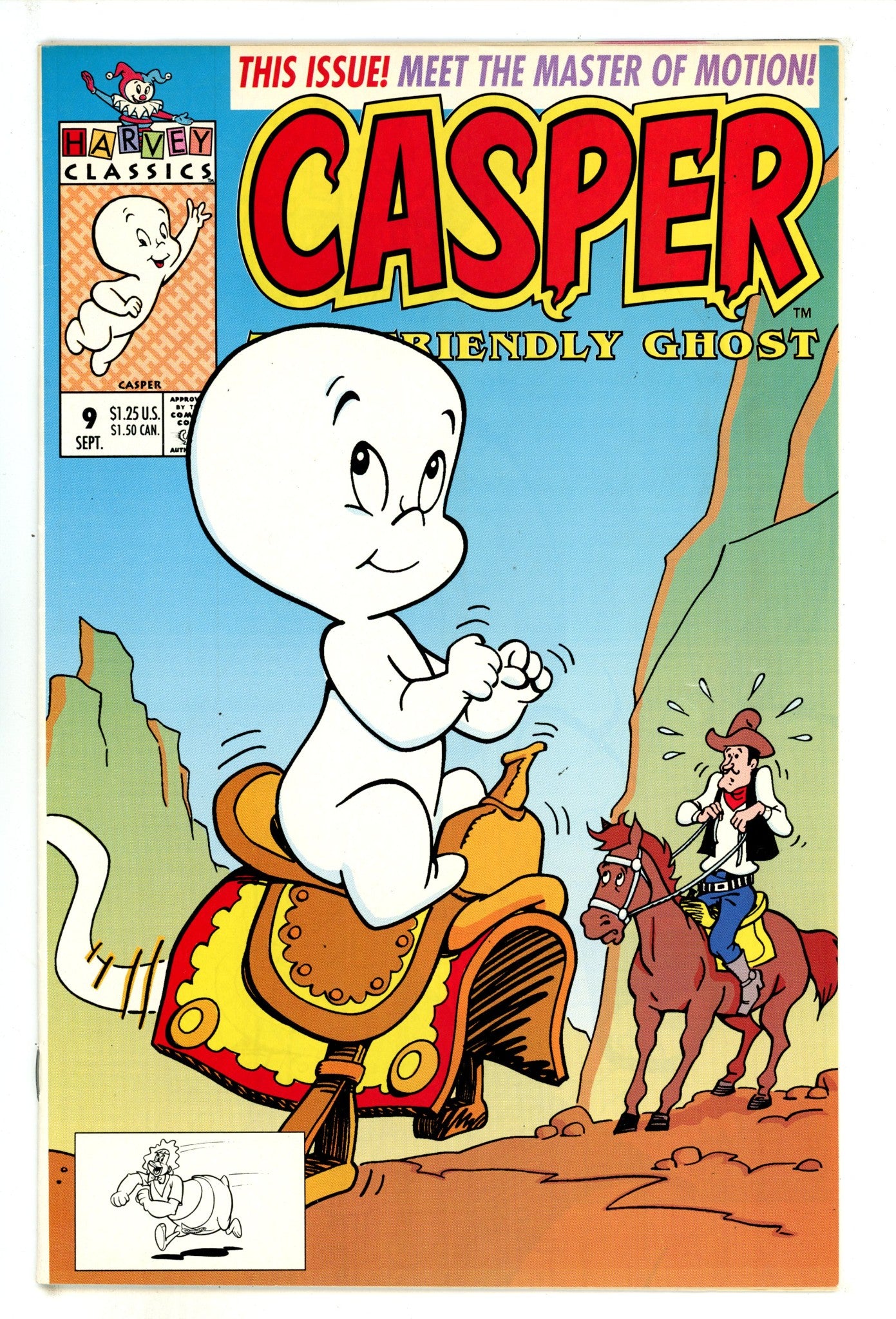 Casper the Friendly Ghost 9 Mid Grade (1992) 