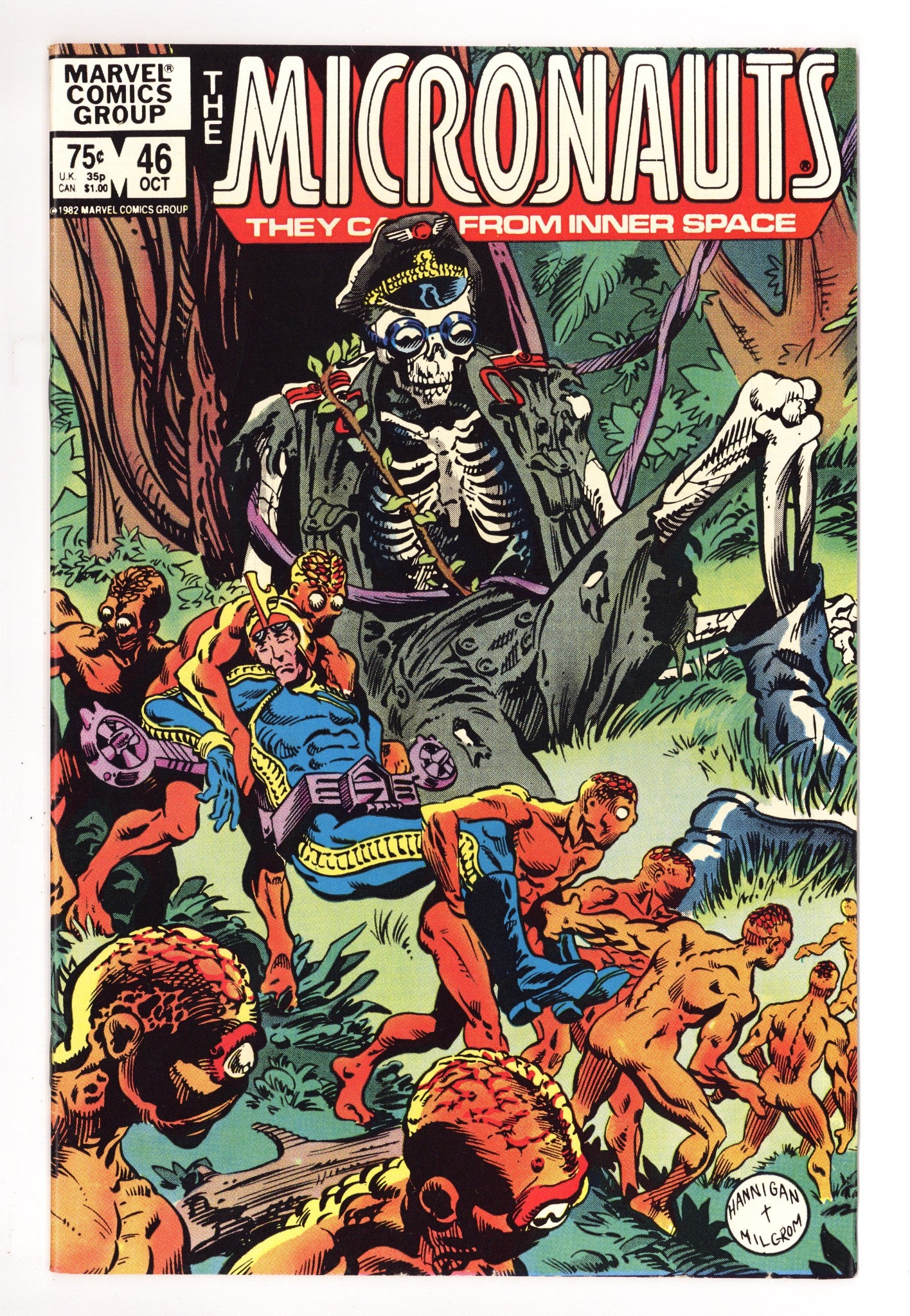 Micronauts Vol 1 46 High Grade (1982) 