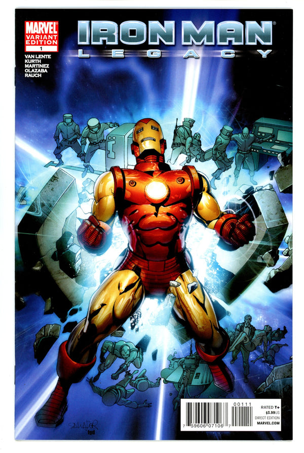 Iron Man: Legacy 1 High Grade (2010) Larroca Variant