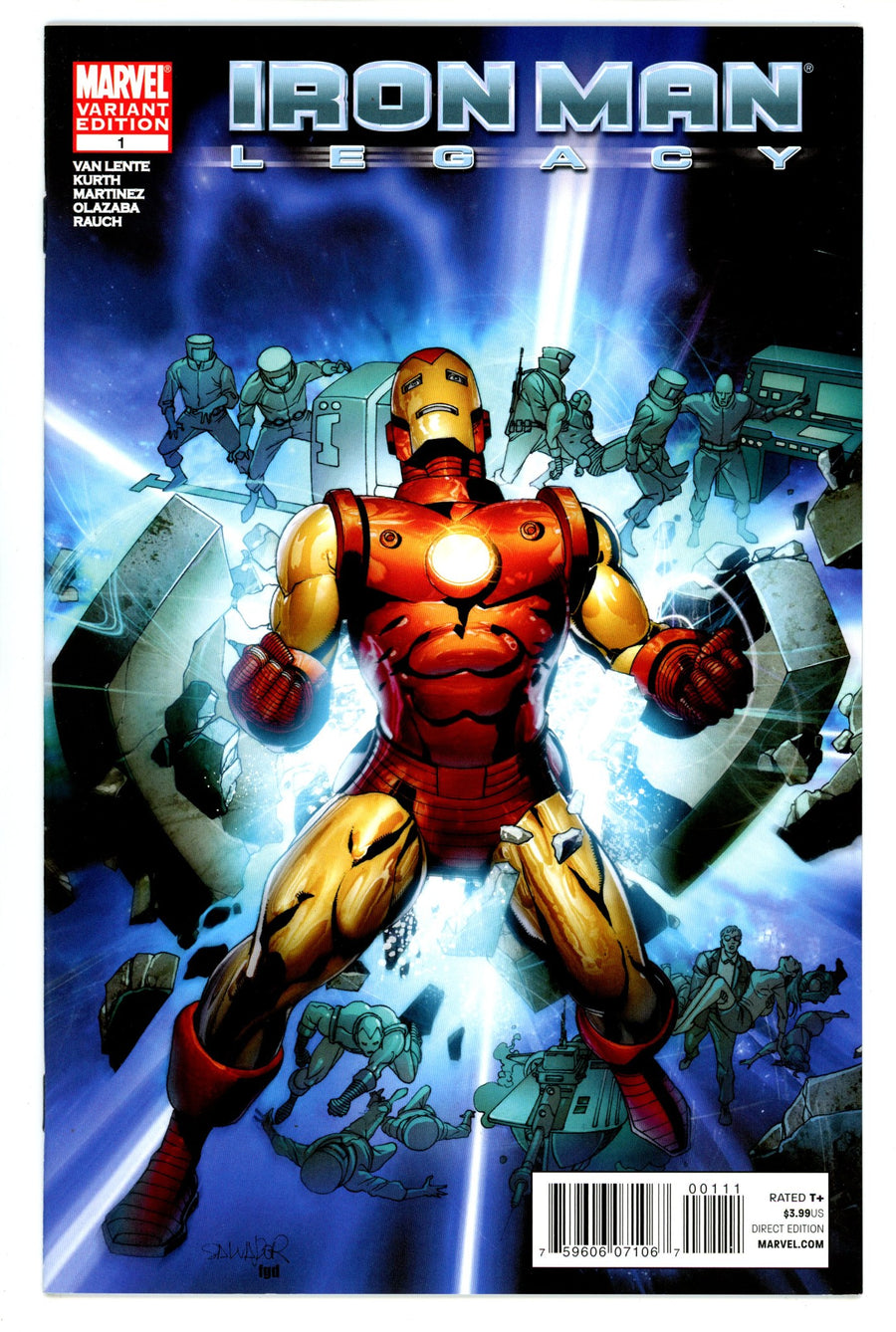 Iron Man: Legacy 1 High Grade (2010) Larroca Variant 