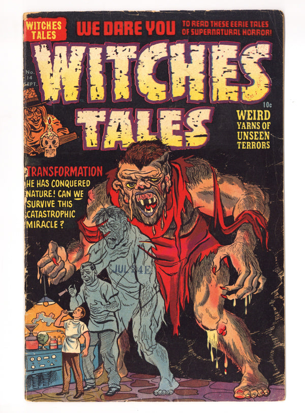 Witches Tales 14 VG (4.0) (1952)
