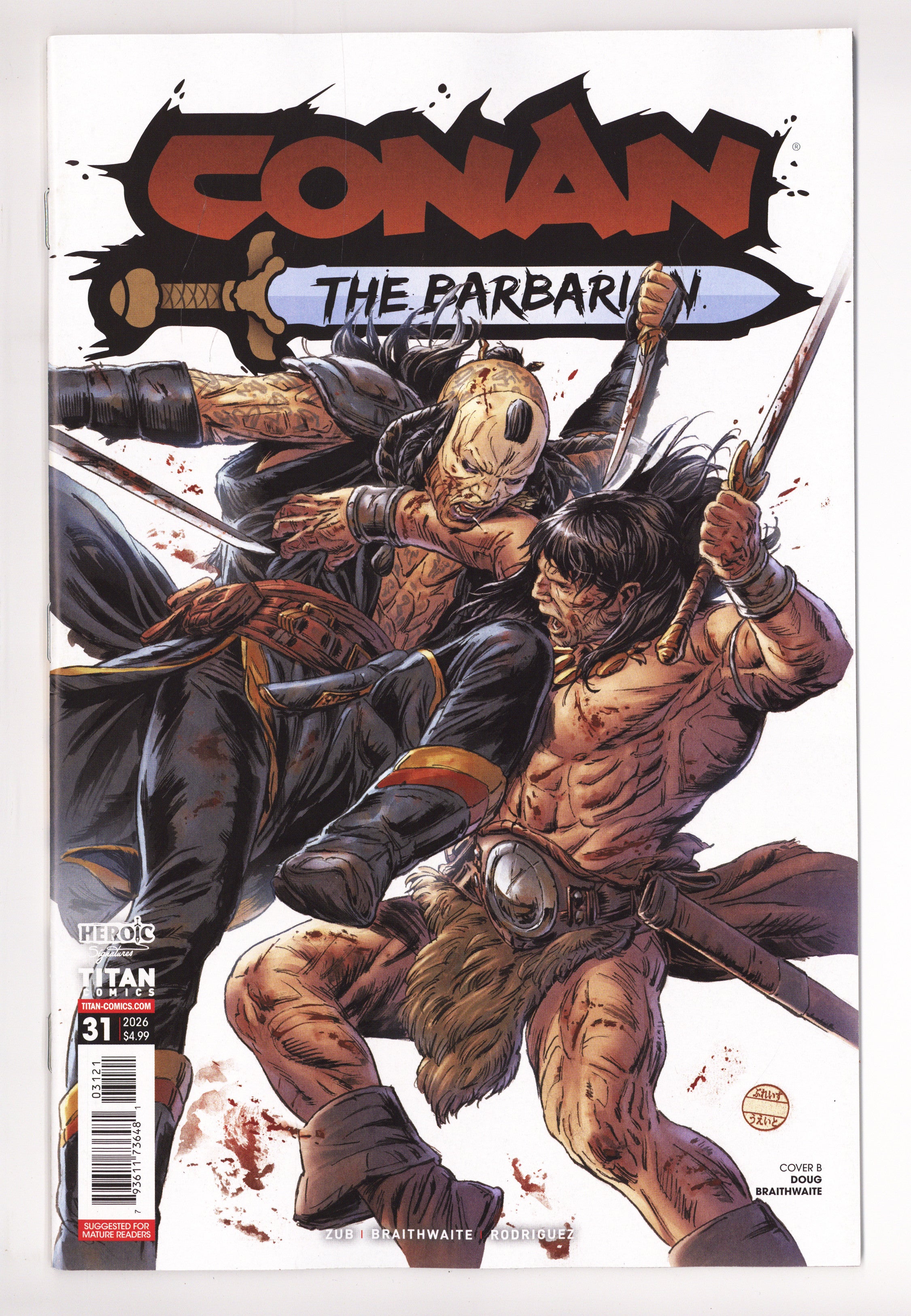 Conan The Barbarian 31 Braithwaite Variant (2026)