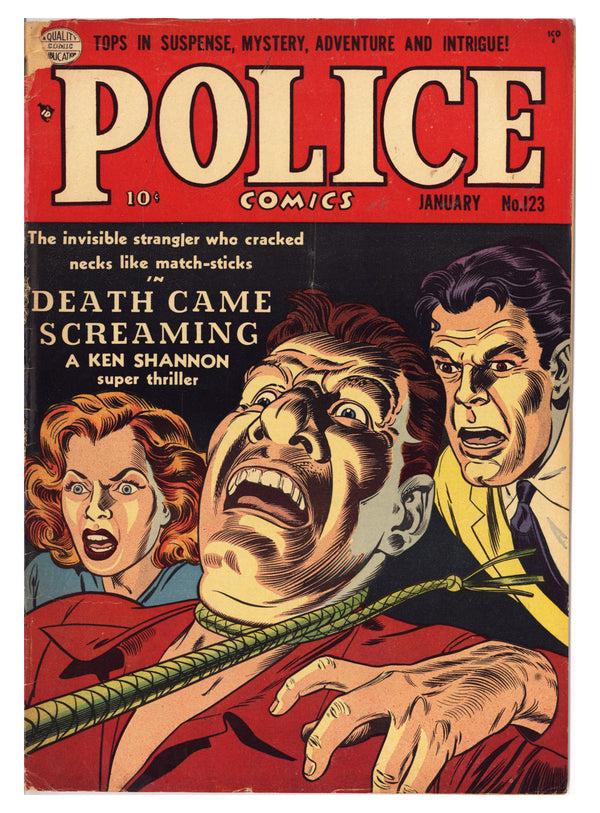 Police Comics 123 VG- (3.5) (1953)