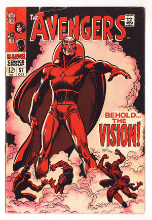 The Avengers Vol 1 57 VG/FN (5.0) (1968)