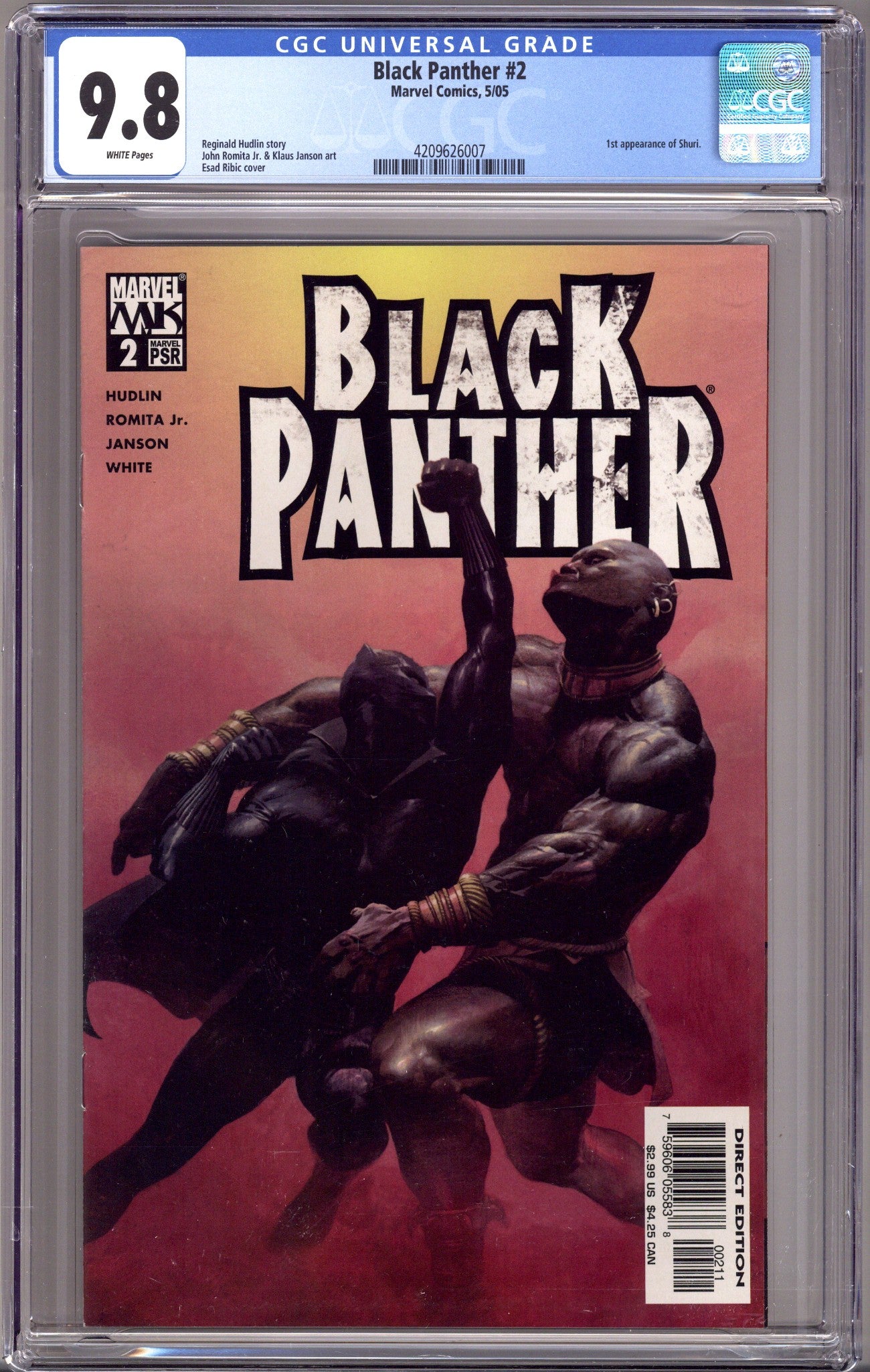 Black Panther Vol 4 2 CGC 9.8 (NM/M) (2005) 