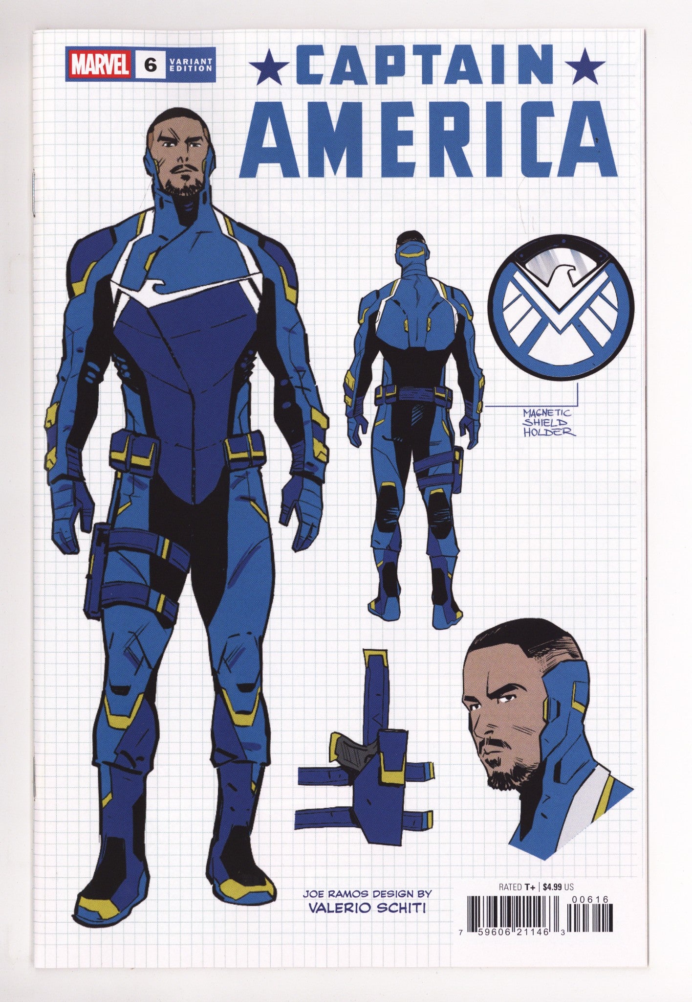 Captain America Vol 12 6 Schiti  Design Incentive NM-  (2026)
