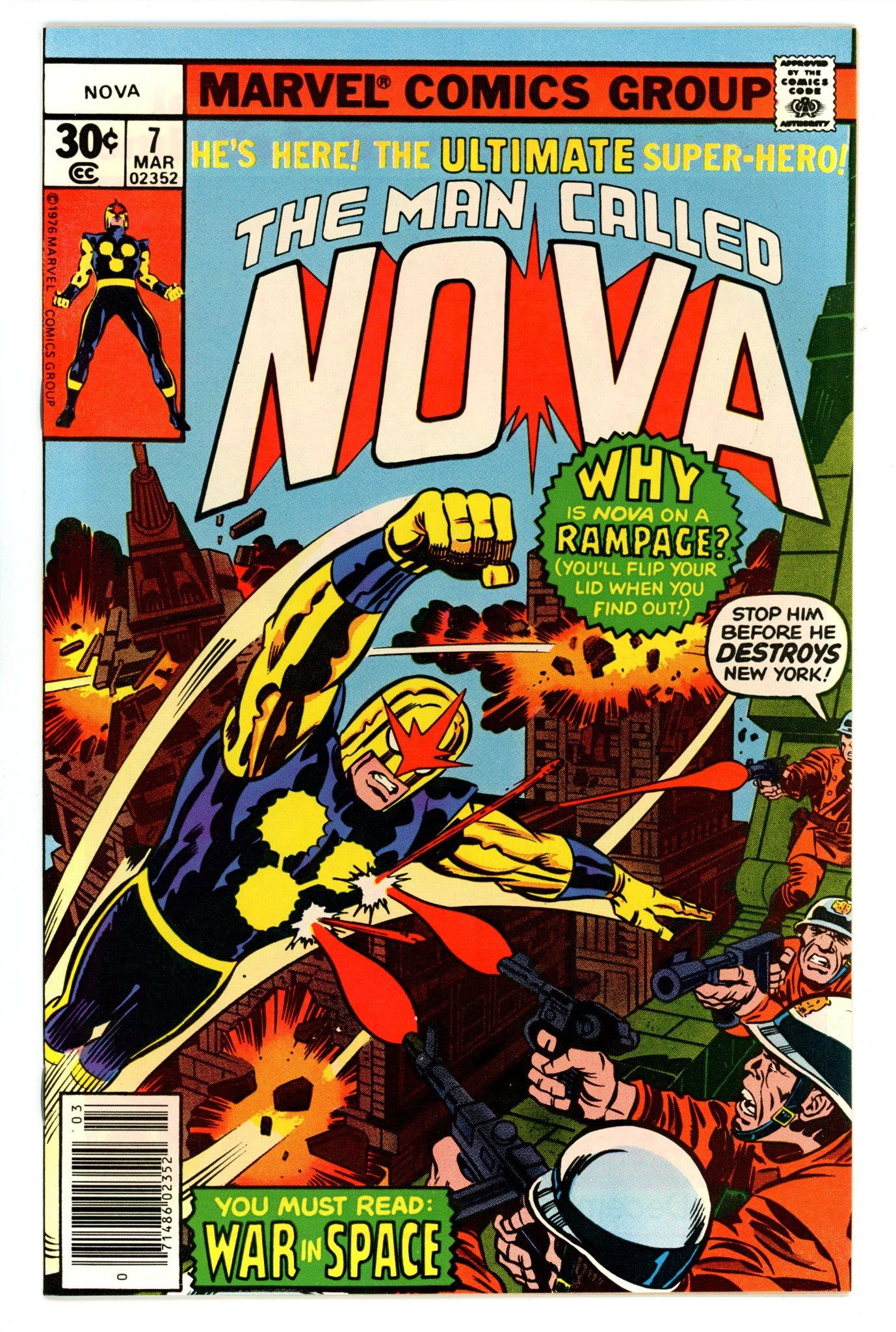 Nova Vol 1 7 NM- (9.2) (1977) 