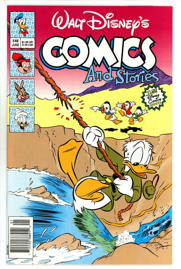 Walt Disney's Comics and Stories 548 Newsstand NM (1990)