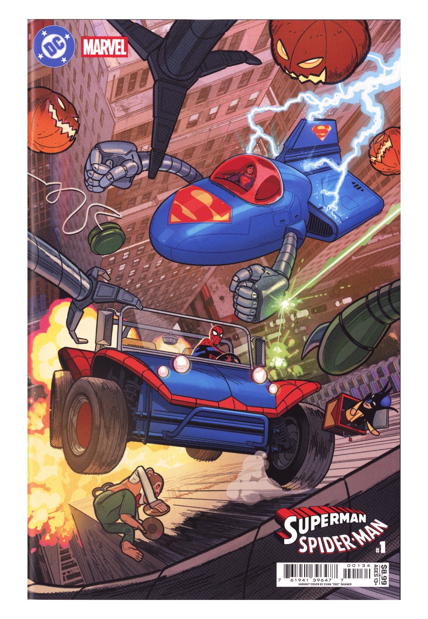 DC Marvel Superman Spider-Man 1 Shaner Variant (2026)