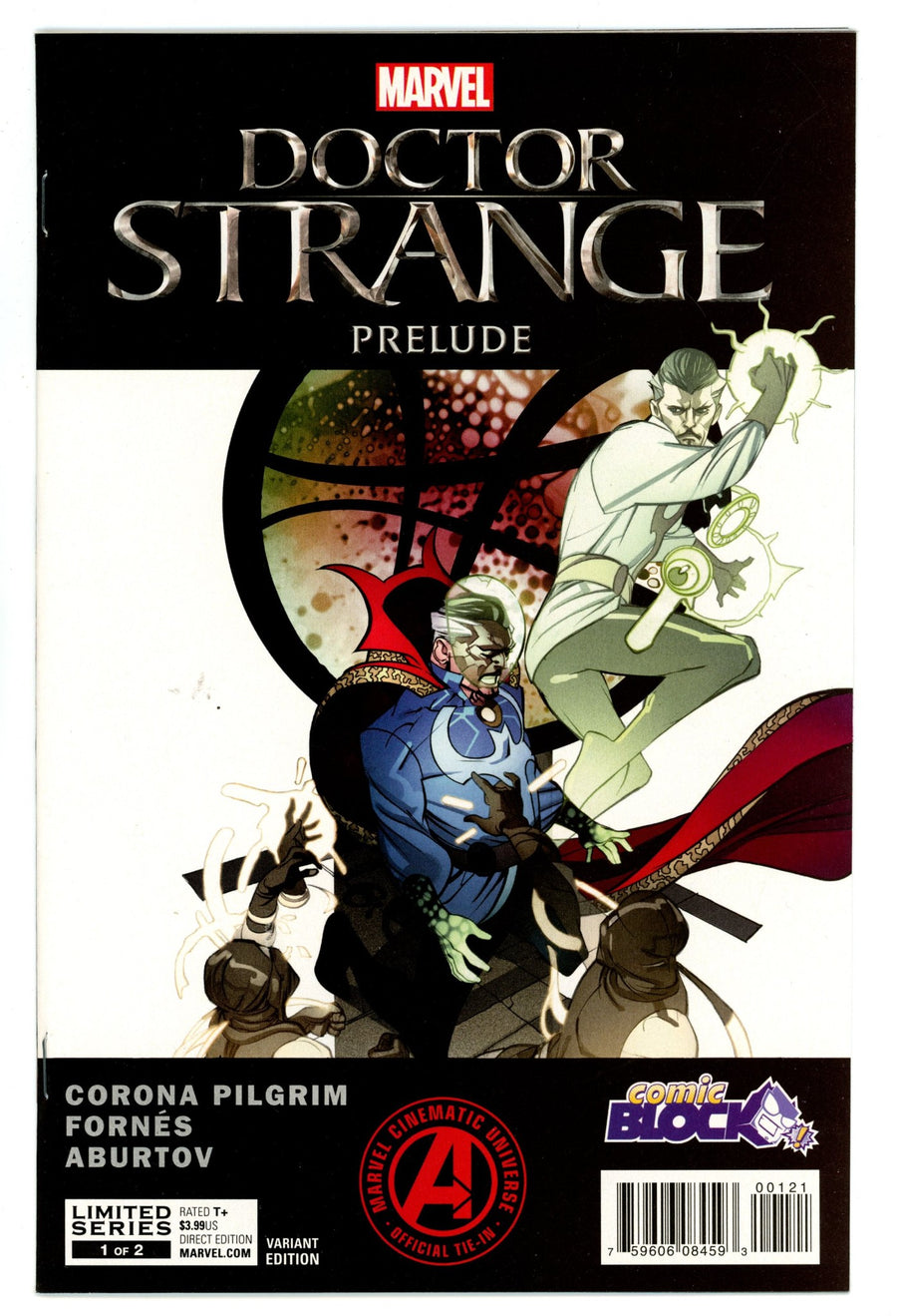 Marvel's Doctor Strange Prelude 1 High Grade (2016) Acuna Comic Block Exclusive Variant 