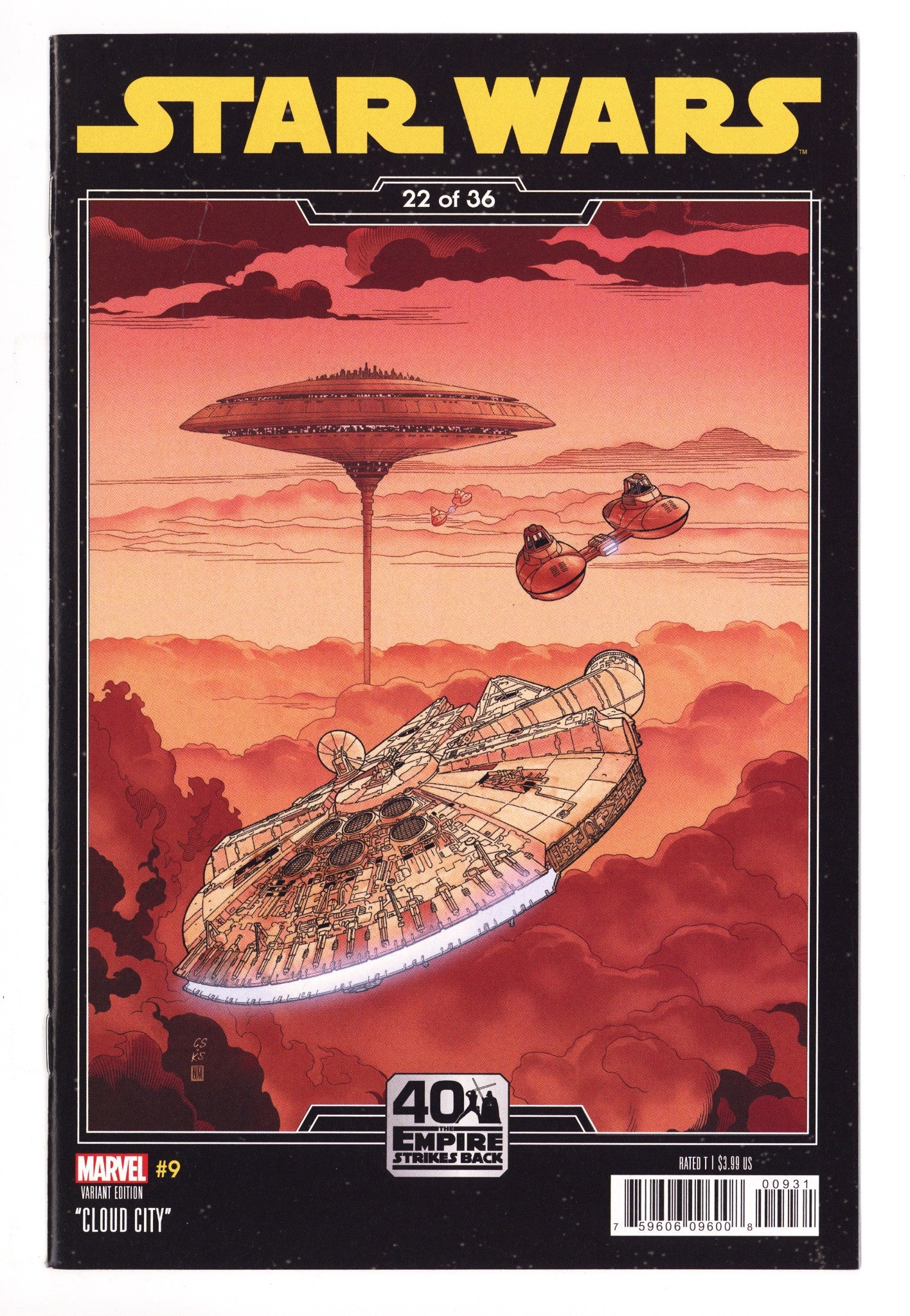 Star Wars Vol 3 9 High Grade (2021) Sprouse Variant 