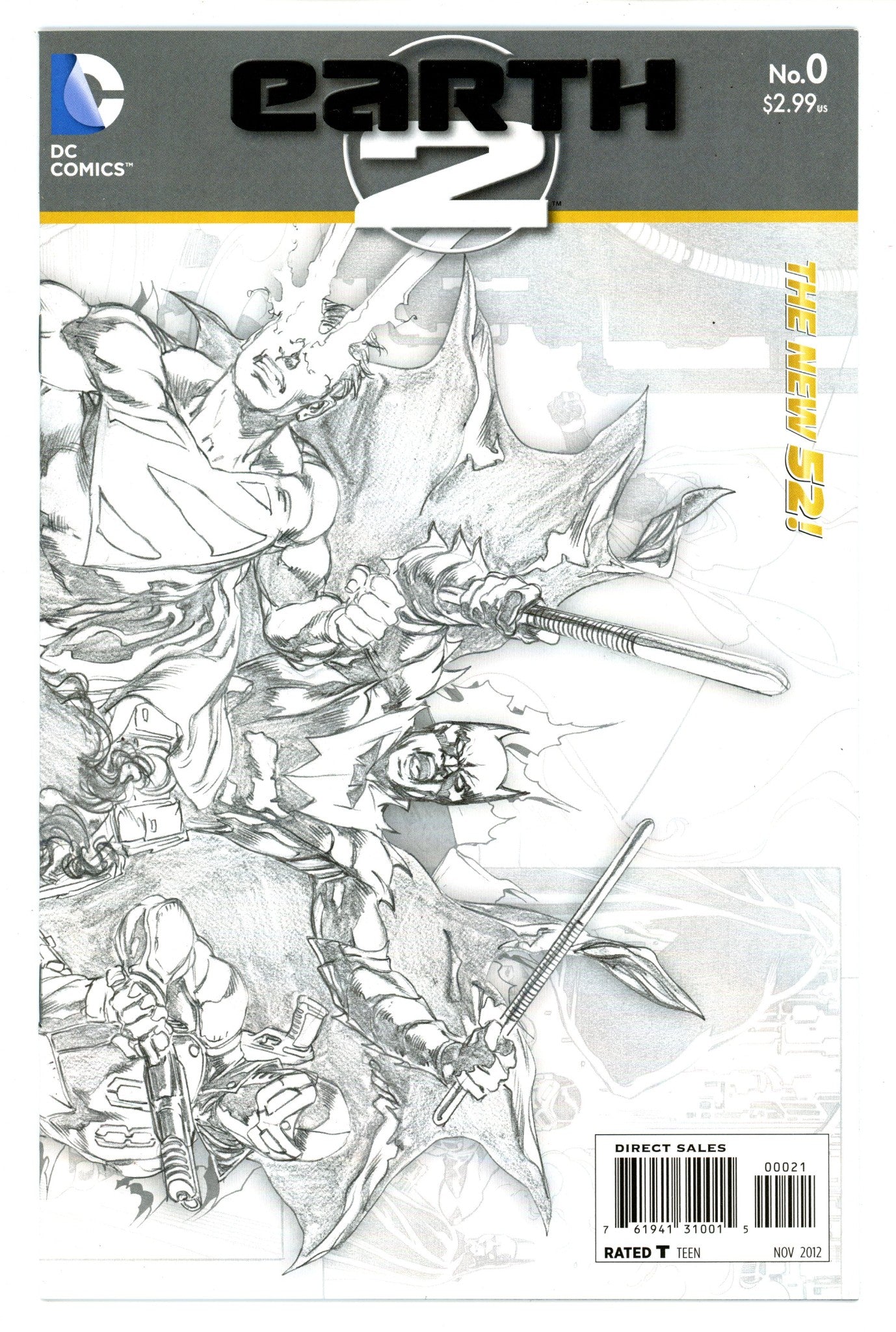 Earth 2 0 High Grade (2012) Reis Sketch Incentive Variant 