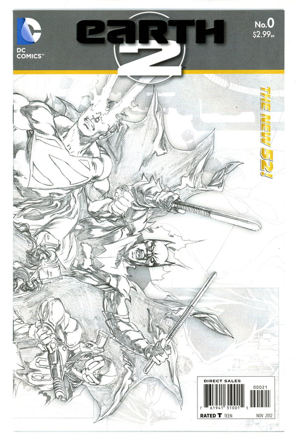 Earth 2 0 High Grade (2012) Reis Sketch Incentive Variant