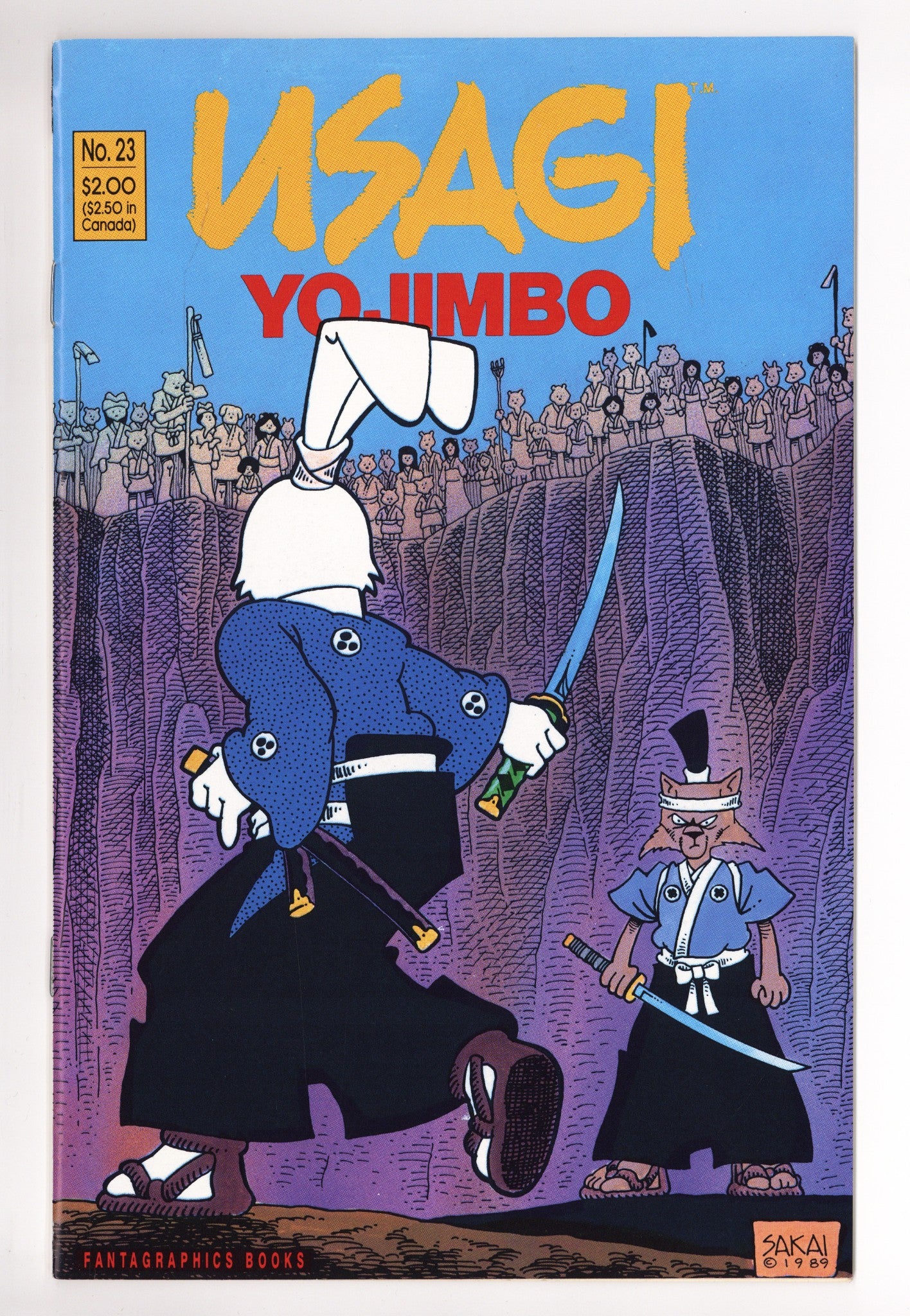 Usagi Yojimbo Vol 1 23 Mid Grade (1990) 