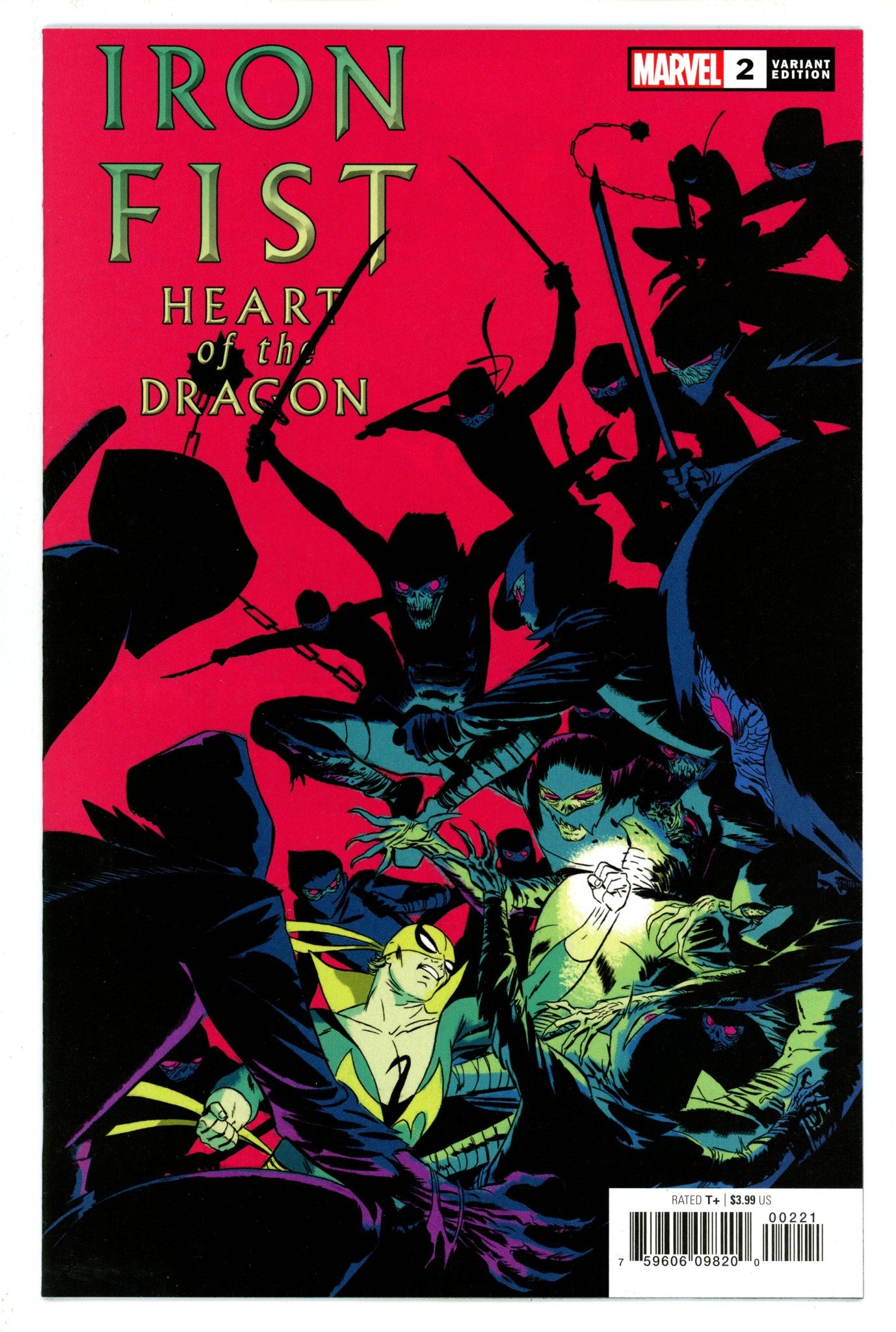 Iron Fist: Heart of the Dragon 2 High Grade (2021) Martin Variant 