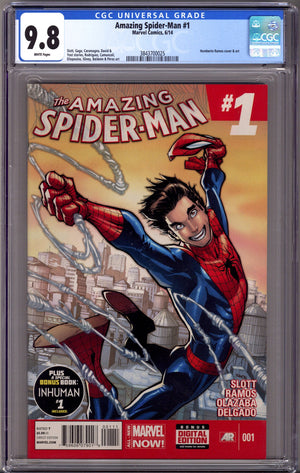 The Amazing Spider-Man Vol 3 1 CGC 9.8 (NM/M) (2014)