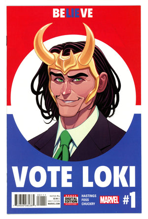 Vote Loki 1 NM- (9.2) (2016)